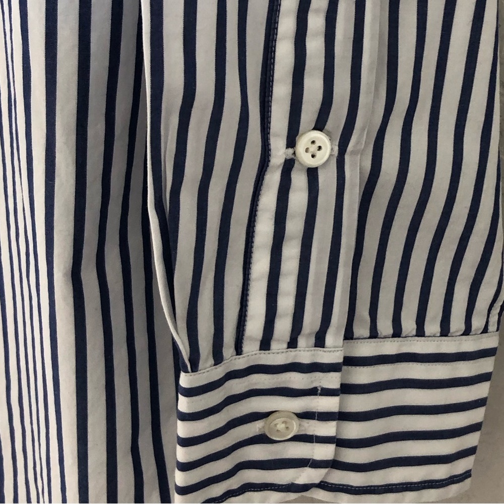 Ralph Lauren Yaught Club Button Down Poplin Shirt Medium - Picture 5 of 7